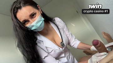 Screenshot The hottest nurse forgot she was at work and gave in to her instincts.
